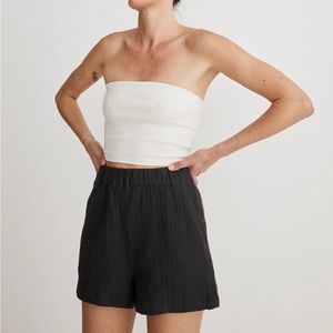 Madewell Easy Pull On Shorts in Lightspun